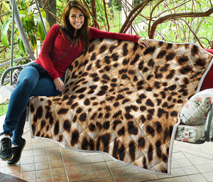 Cheetah Print Quilt