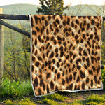 Cheetah Print Quilt