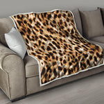 Cheetah Print Quilt