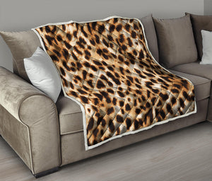 Cheetah Print Quilt