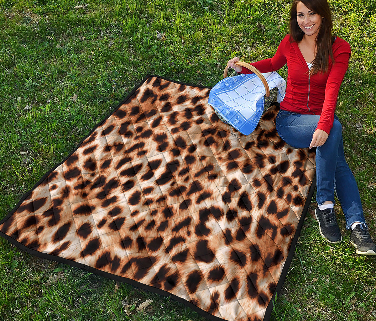 Cheetah Print Quilt