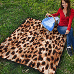 Cheetah Print Quilt