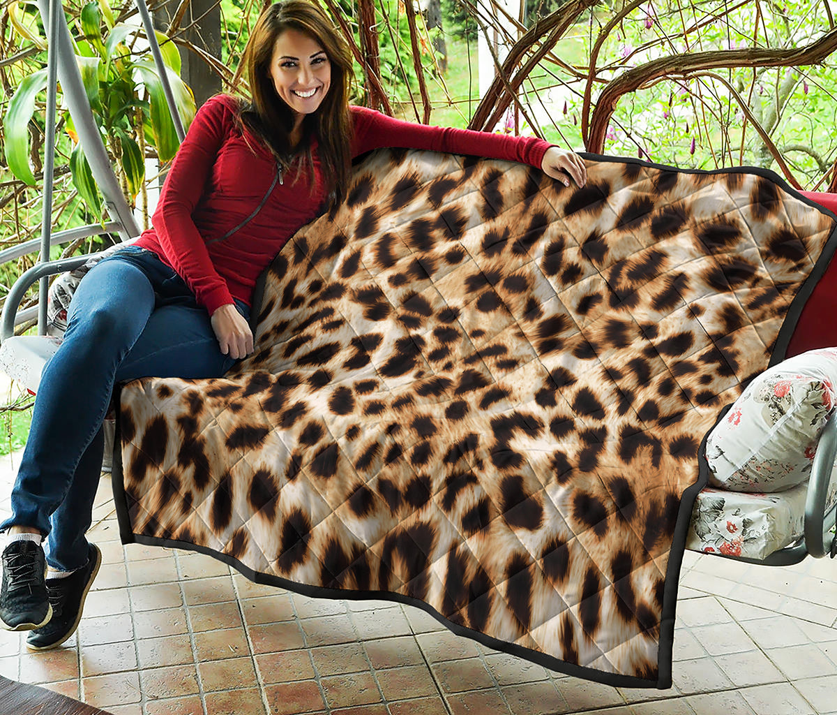 Cheetah Print Quilt