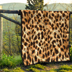 Cheetah Print Quilt