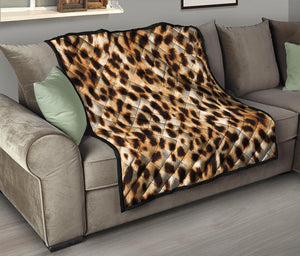 Cheetah Print Quilt