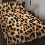 Cheetah Print Quilt Bed Set