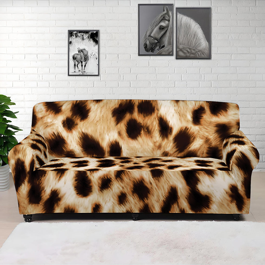 Cheetah Print Sofa Cover