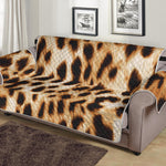 Cheetah Print Sofa Protector