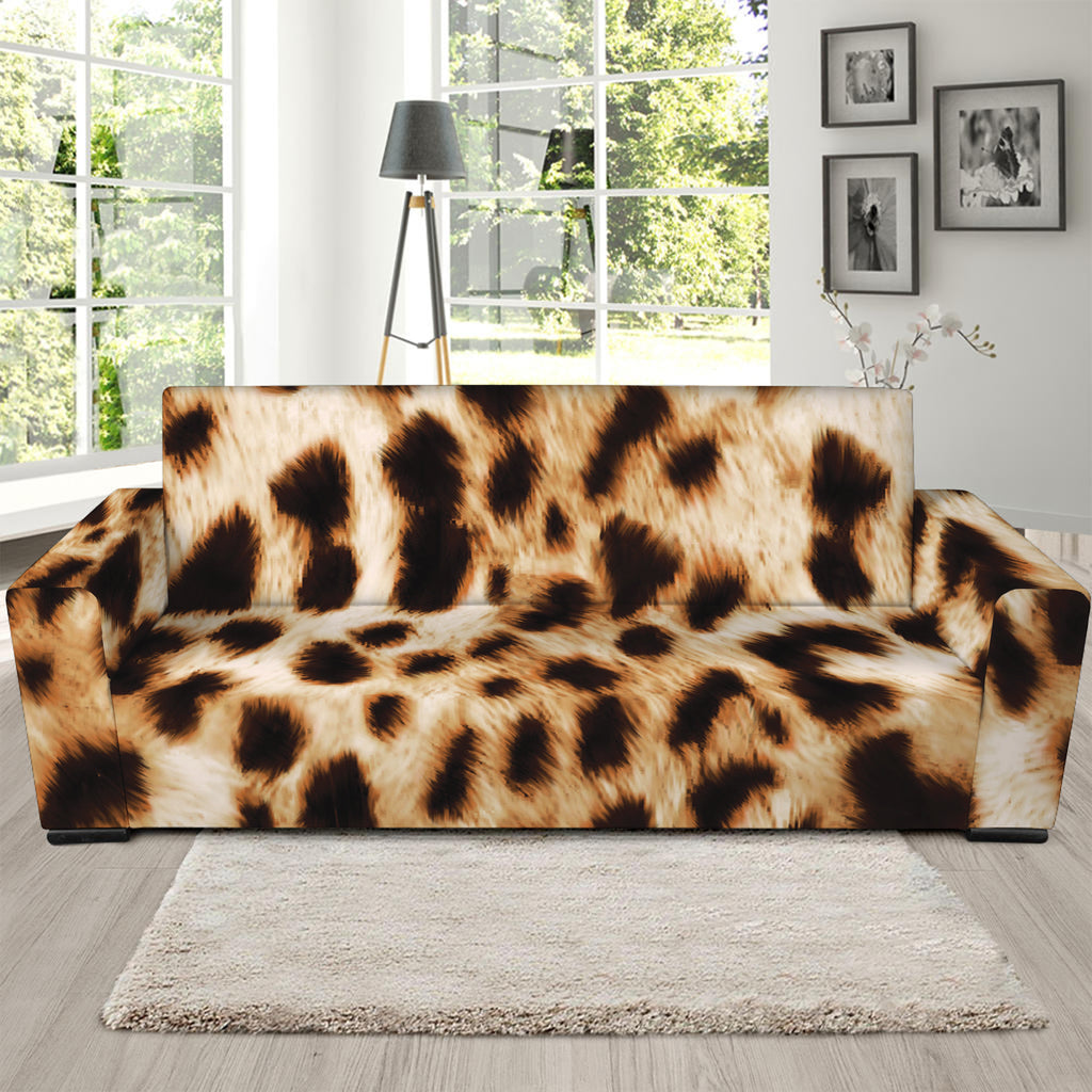 Cheetah Print Sofa Slipcover