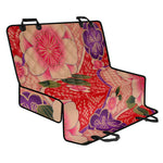 Cherry Blossom Kimono Pattern Print Pet Car Back Seat Cover