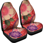 Cherry Blossom Kimono Pattern Print Universal Fit Car Seat Covers