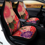 Cherry Blossom Kimono Pattern Print Universal Fit Car Seat Covers