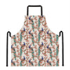 Cherry Blossom Peacock Print Apron