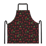 Cherry Fruit Pattern Print Apron