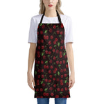 Cherry Fruit Pattern Print Apron