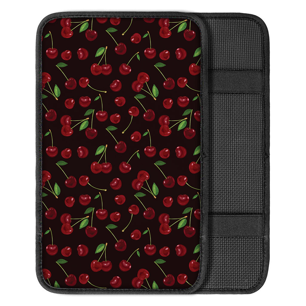 Cherry Fruit Pattern Print Car Center Console Cover