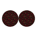 Cherry Fruit Pattern Print Car Coasters