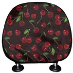 Cherry Fruit Pattern Print Car Headrest Covers