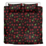 Cherry Fruit Pattern Print Duvet Cover Bedding Set