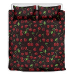 Cherry Fruit Pattern Print Duvet Cover Bedding Set
