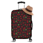 Cherry Fruit Pattern Print Luggage Cover