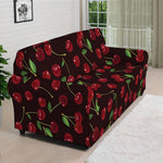 Cherry Fruit Pattern Print Sofa Cover