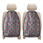 Cherry Striped Pattern Print Car Seat Organizers