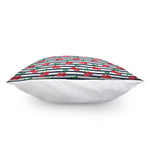 Cherry Striped Pattern Print Pillow Cover