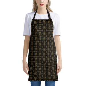 Chi Rho Orthodox Pattern Print Apron