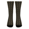 Chi Rho Orthodox Pattern Print Crew Socks