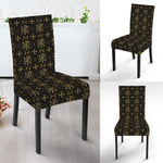 Chi Rho Orthodox Pattern Print Dining Chair Slipcover