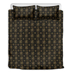 Chi Rho Orthodox Pattern Print Duvet Cover Bedding Set