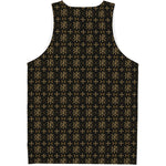 Chi Rho Orthodox Pattern Print Men's Tank Top