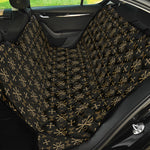 Chi Rho Orthodox Pattern Print Pet Car Back Seat Cover