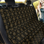 Chi Rho Orthodox Pattern Print Pet Car Back Seat Cover