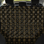Chi Rho Orthodox Pattern Print Pet Car Back Seat Cover