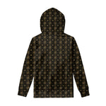 Chi Rho Orthodox Pattern Print Pullover Hoodie