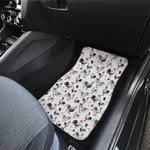 Chicken Ink Painting Pattern Print Front Car Floor Mats