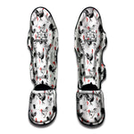 Chicken Ink Painting Pattern Print Muay Thai Shin Guard