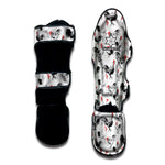 Chicken Ink Painting Pattern Print Muay Thai Shin Guard