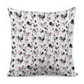 Chicken Ink Painting Pattern Print Pillow Cover