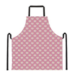 Chicken Love Emoji Pattern Print Apron