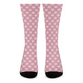 Chicken Love Emoji Pattern Print Crew Socks