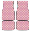 Chicken Love Emoji Pattern Print Front and Back Car Floor Mats