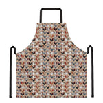 Chicken Painting Pattern Print Apron