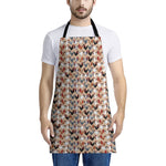 Chicken Painting Pattern Print Apron