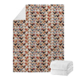 Chicken Painting Pattern Print Blanket