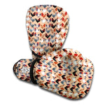 Chicken Painting Pattern Print Boxing Gloves