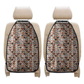 Chicken Painting Pattern Print Car Seat Organizers