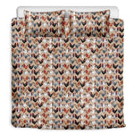 Chicken Painting Pattern Print Duvet Cover Bedding Set